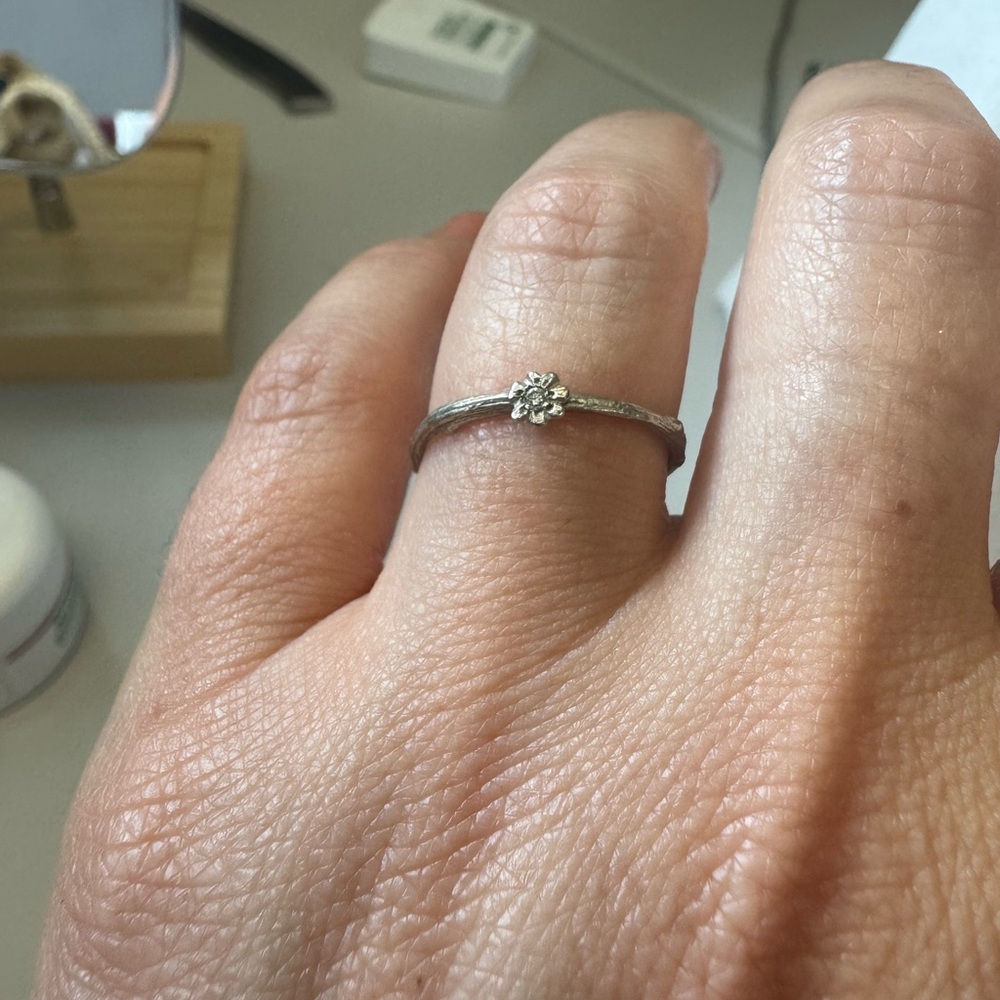 Sofia kaman daisy twig ring 6.5